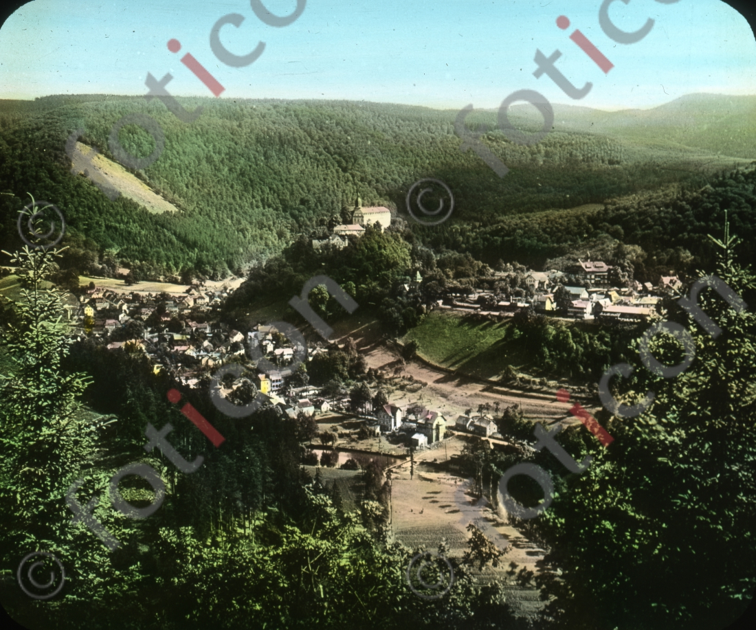 Schwarzburg I Schwarzburg - Foto foticon-simon-169-029.jpg | foticon.de - Bilddatenbank für Motive aus Geschichte und Kultur